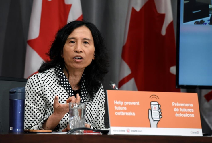 Chief Public Health Officer of Canada, Dr. Theresa Tam,