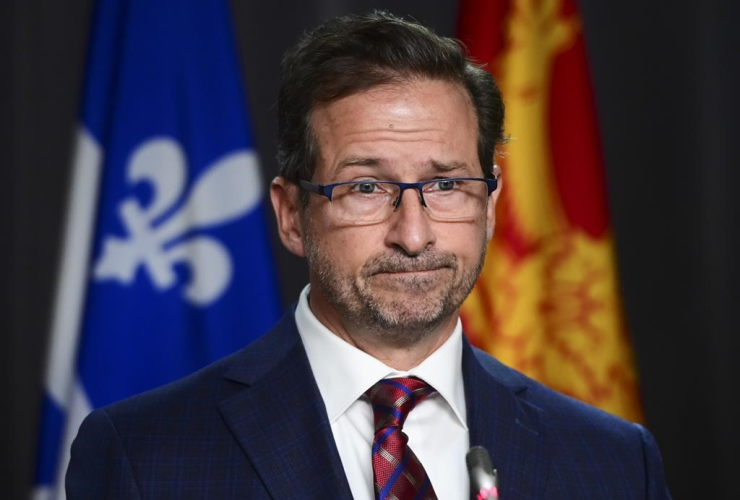 Bloc Quebecois Leader Yves-Francois Blanchet,