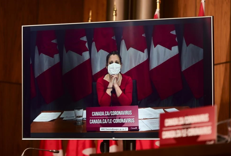 Minister of Finance Chrystia Freeland,