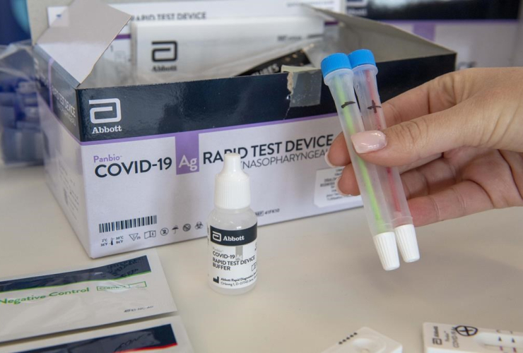 Covid-19 Rapid Test Device, Humber River Hospital,