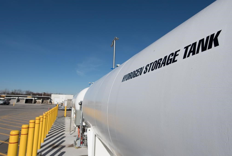 Enbridge, hydrogen storage tank, Markham, 