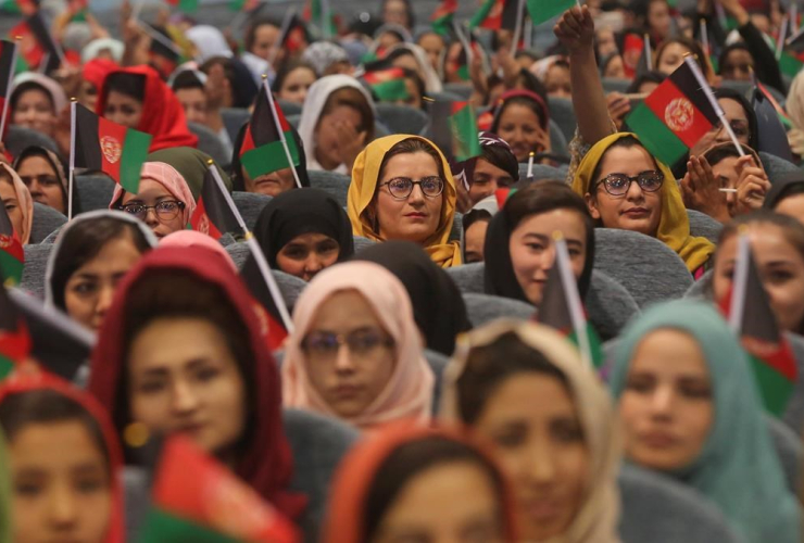 Afghan women, election campaign,