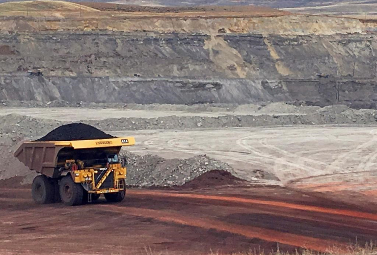 dump truck, Contura Energy, Eagle Butte Mine,