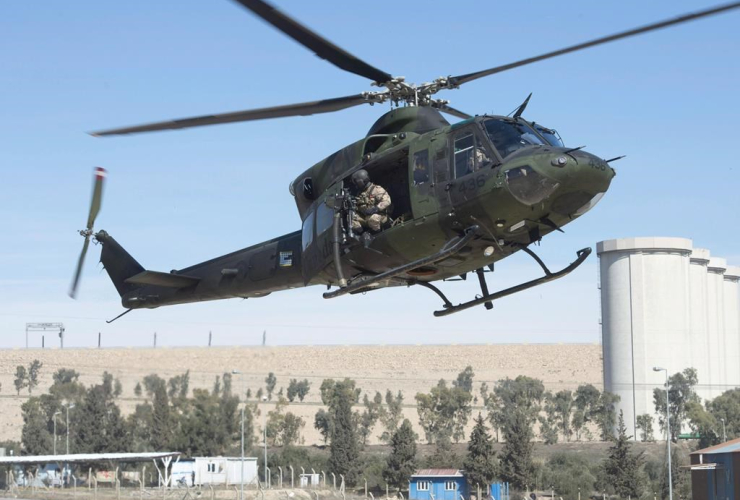 Canadian Forces Griffon helicopter,