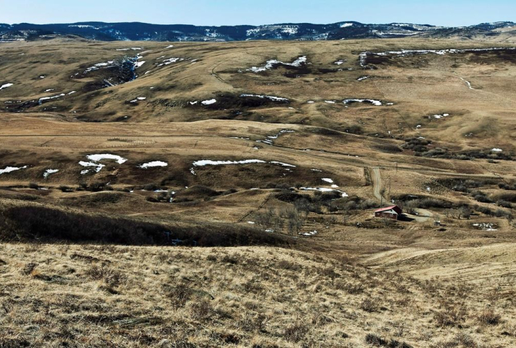 landscape, Porcupine Hills, 