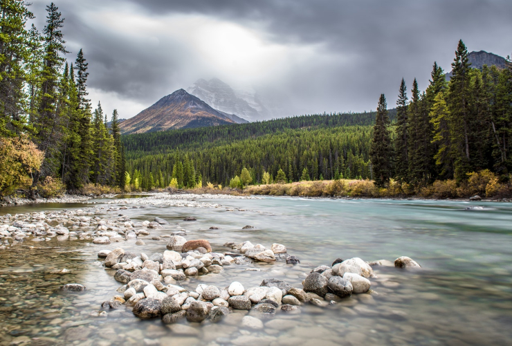 Scenes near Banff, Alberta.