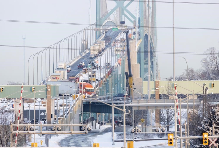 Ambassador Bridge, Windsor, Ont., 