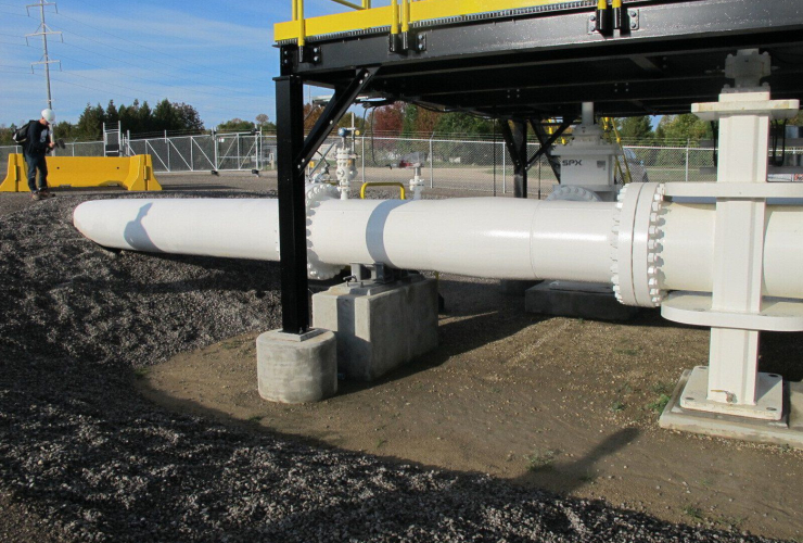 Enbridge, Line 5, Mackinaw City, Mich., pump station, 