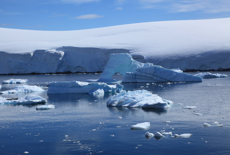 Icebergs, Lemaire, Channel, Antarctica,