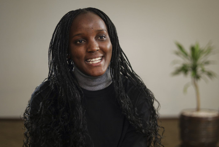 Ugandan climate activist,Vanessa Nakate, Kampala, 