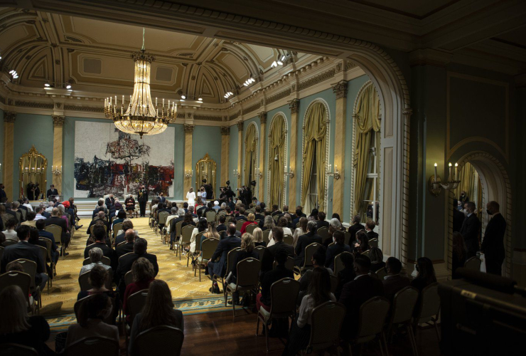 The Ballroom, Rideau Hall, Melanie Joly, 