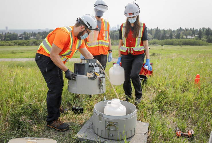 University of Calgary, researchers, monitoring equipment, COVID-19, wastewater system, 