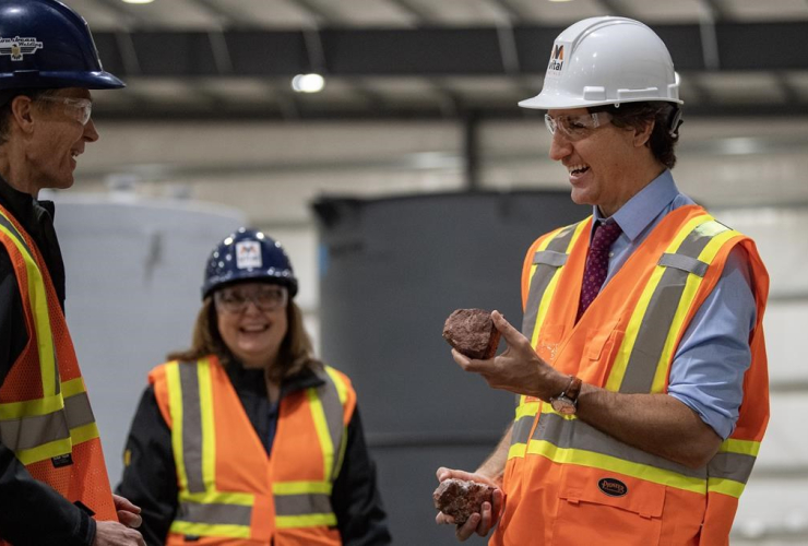 Justin Trudeau,Vital Metals, rare earth elements,