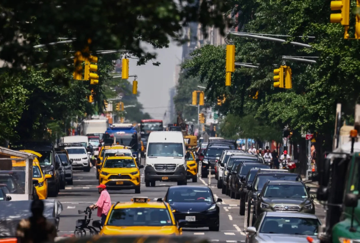 Traffic Congestion, New York,