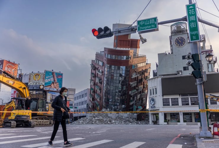 earthquake, Hualien, Taiwan,