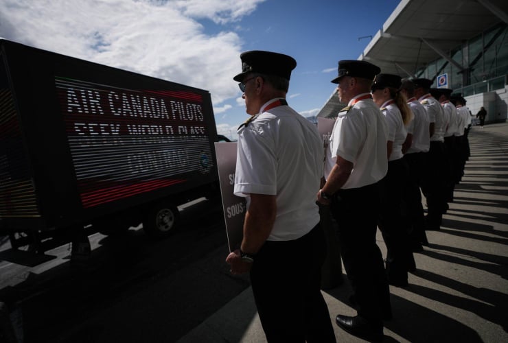 Air Canada pilots,