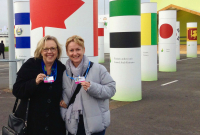 Elizabeth May, Claire Martin, COP21, Paris Agreement