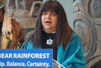 Marilyn Slett, Heiltsuk Council, Coastal First Nations, Great Bear Rainforest