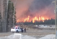 RCMP, Fort McMurray, wildfire, deserted, oilsands, oil sands