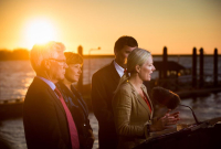 Catherine McKenna, Jim Carr, Dominic LeBlanc, Christy Clark, LNG, Petronas, Lelu Island