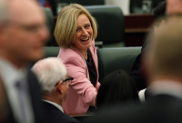 Rachel Notley, Alberta legislature, Edmonton