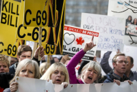 Pro-pipeline supporters, Senate Committee on Energy, the Environment and Natural Resources, Bill C-69, 