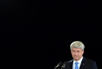 Conservative leader Stephen Harper, 