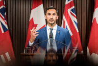 Ontario Minister of Education, Stephen Lecce,