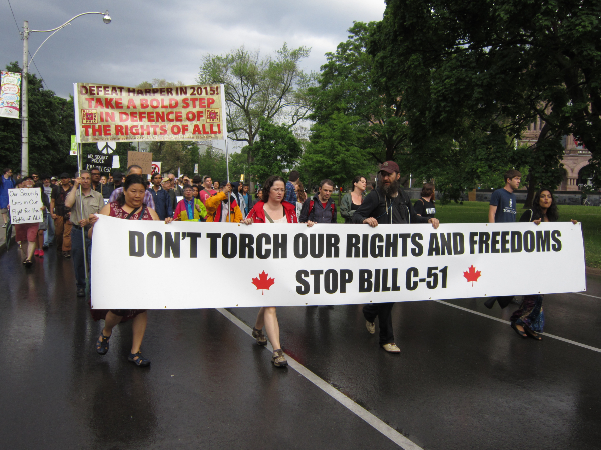 Bill C-51, Canadian politics, Harper government, 