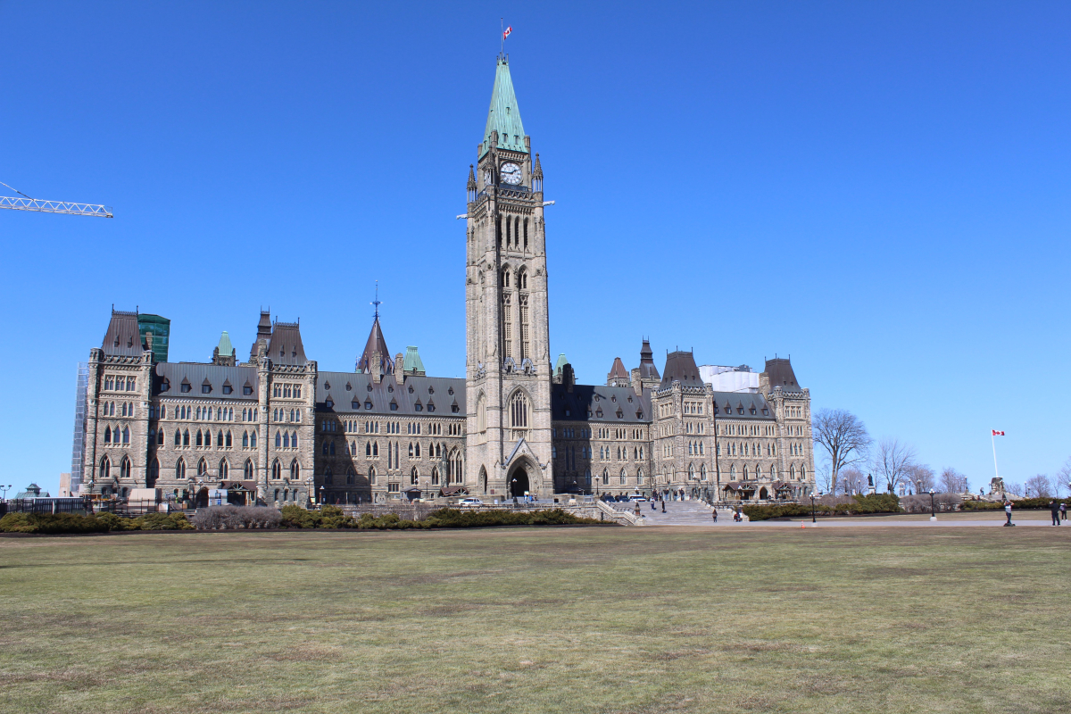 Centre Block/Peace Tower on Parliament Hill