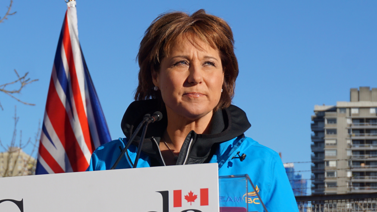 Christy Clark, B.C. Premier, climate action, climate laggard