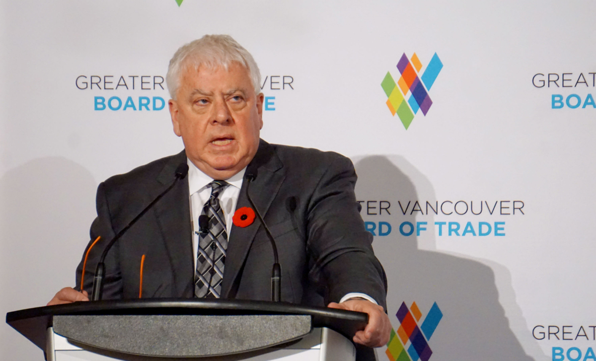 Ian Anderson, Kinder Morgan Canada, Vancouver Board of Trade, Trans Mountain expansion