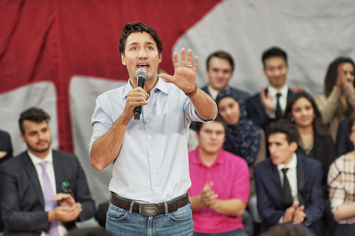 Justin Trudeau, Calgary, town hall, oilsands