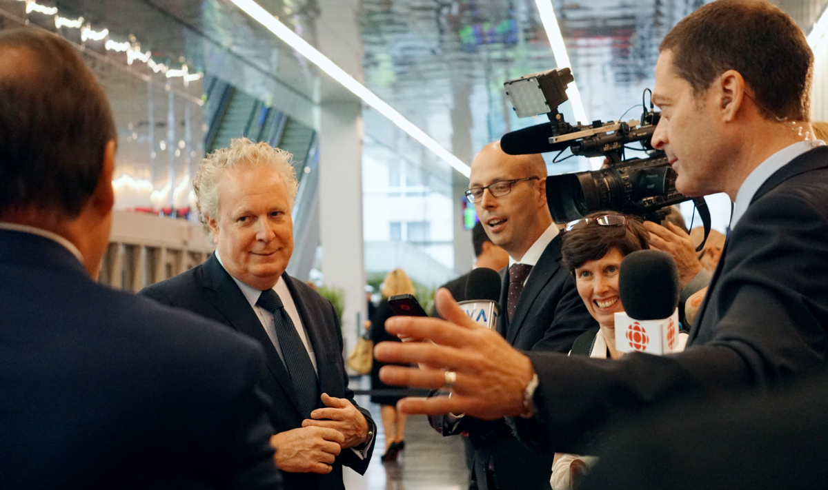 Jean Charest, Quebec premier, Energy East, National Energy Board, Montreal