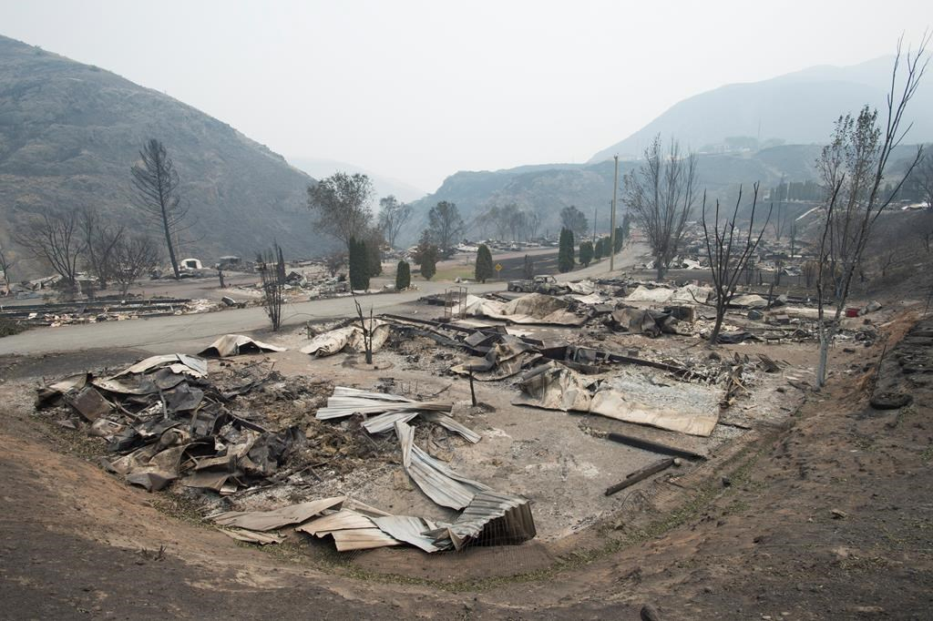 Boston Flats, B.C., wildfire