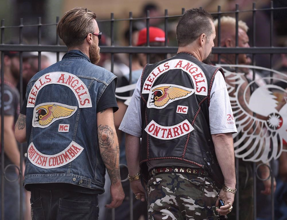 Members, Hells Angels, British Columbia, Ontario, Hells Angels Nomads compound, Canada Run event, Carlsbad Springs, Ont., 