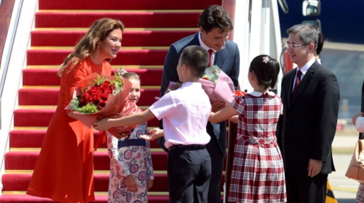 Justin Trudeau, China, Hong Kong, Li Ka-Shing, Sophie Gregoire, Ella Grace