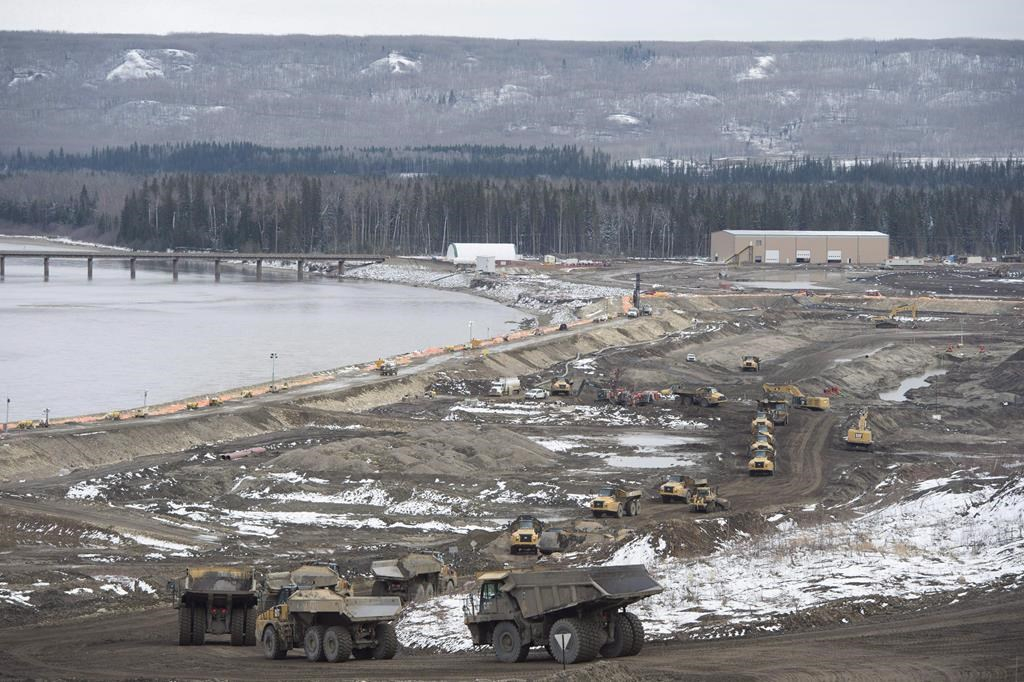 Site C Dam, Peace River, Fort St. John, B.C., 