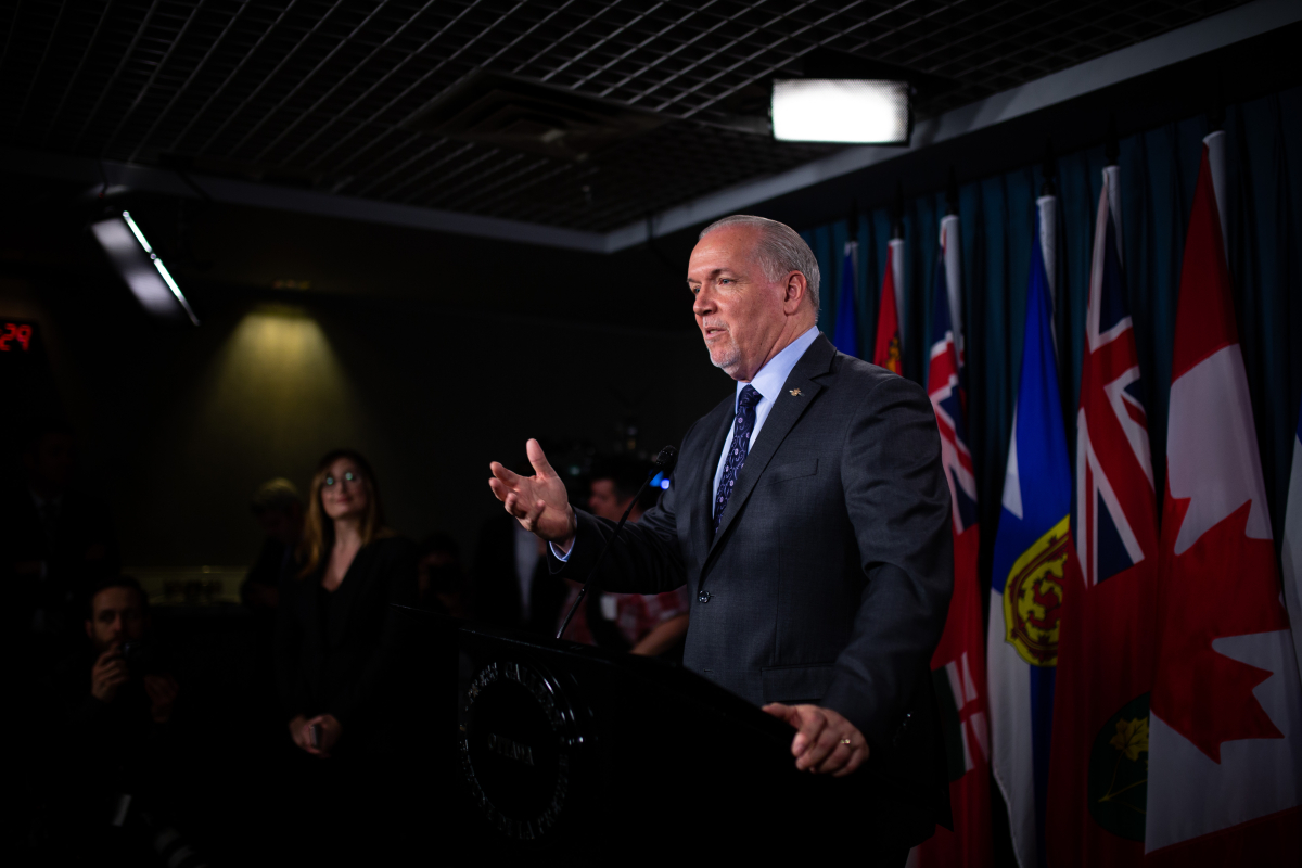 John Horgan, Kinder Morgan, Trans Mountain, Ottawa