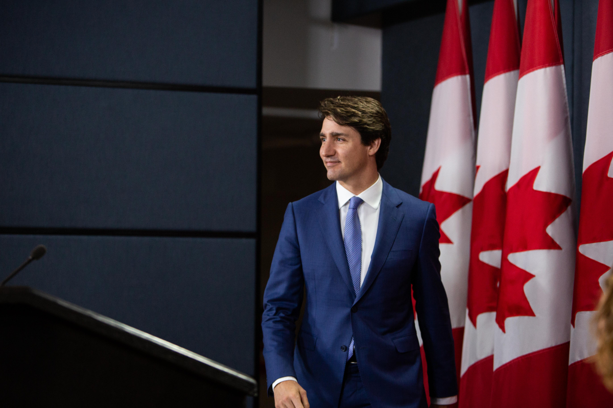 Justin Trudeau, Ottawa, news conference, Kinder Morgan