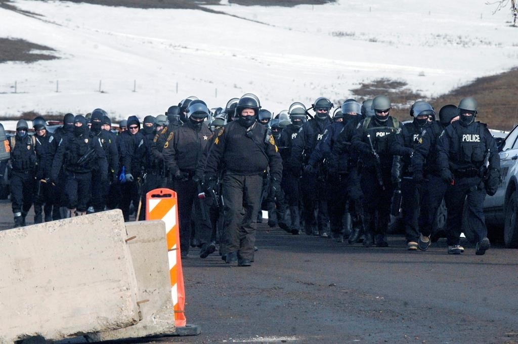 Standing Rock confrontation, AP