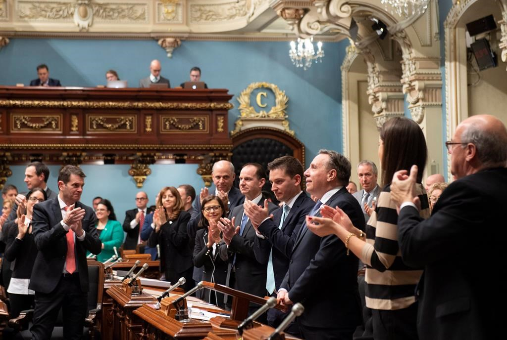 Premier François Legault, Quebec, National Assembly