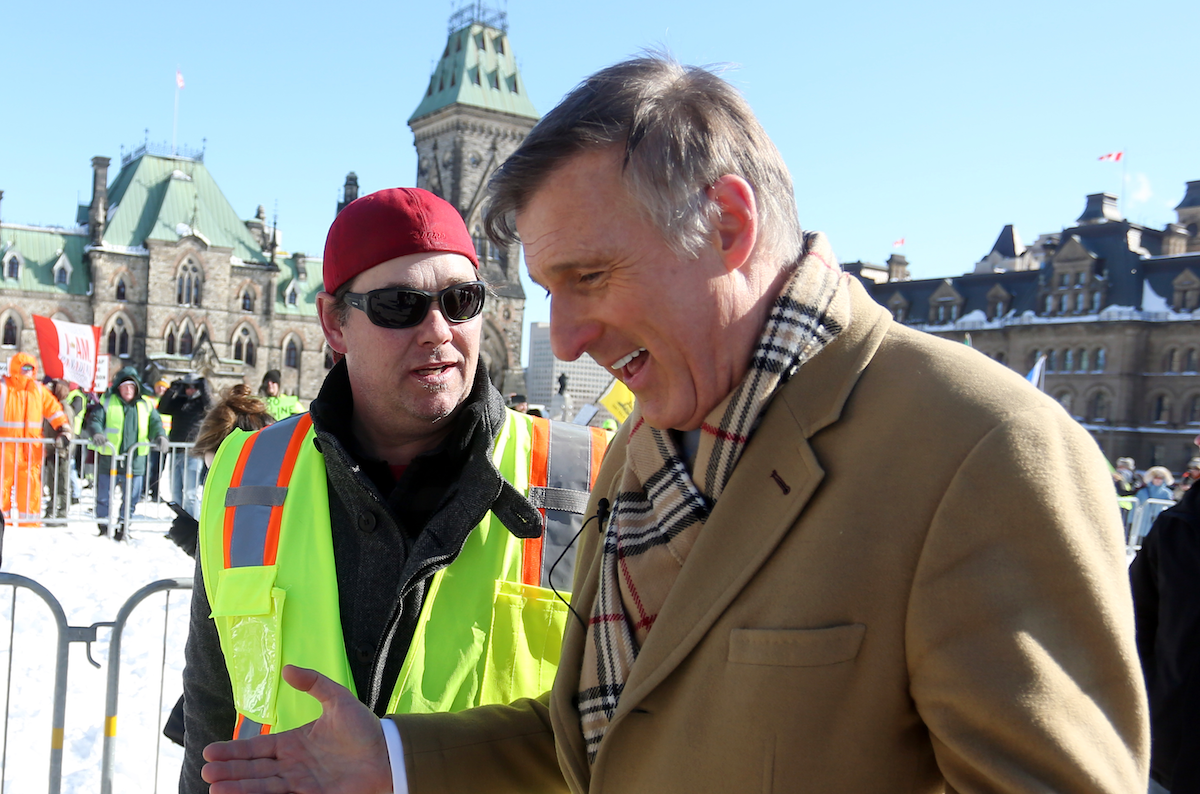 Maxime Bernier, Ottawa, United we roll, convoy, pipeline, immigration