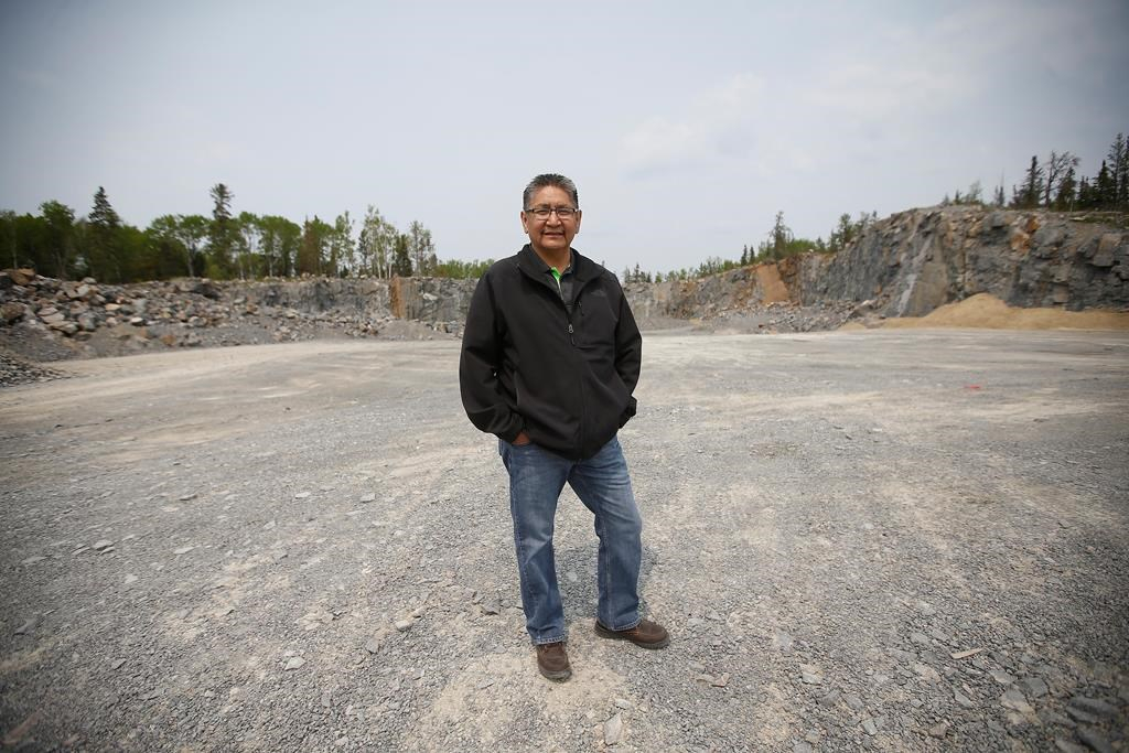 Chief Erwin Redsky, Shoal Lake 40 First Nation,