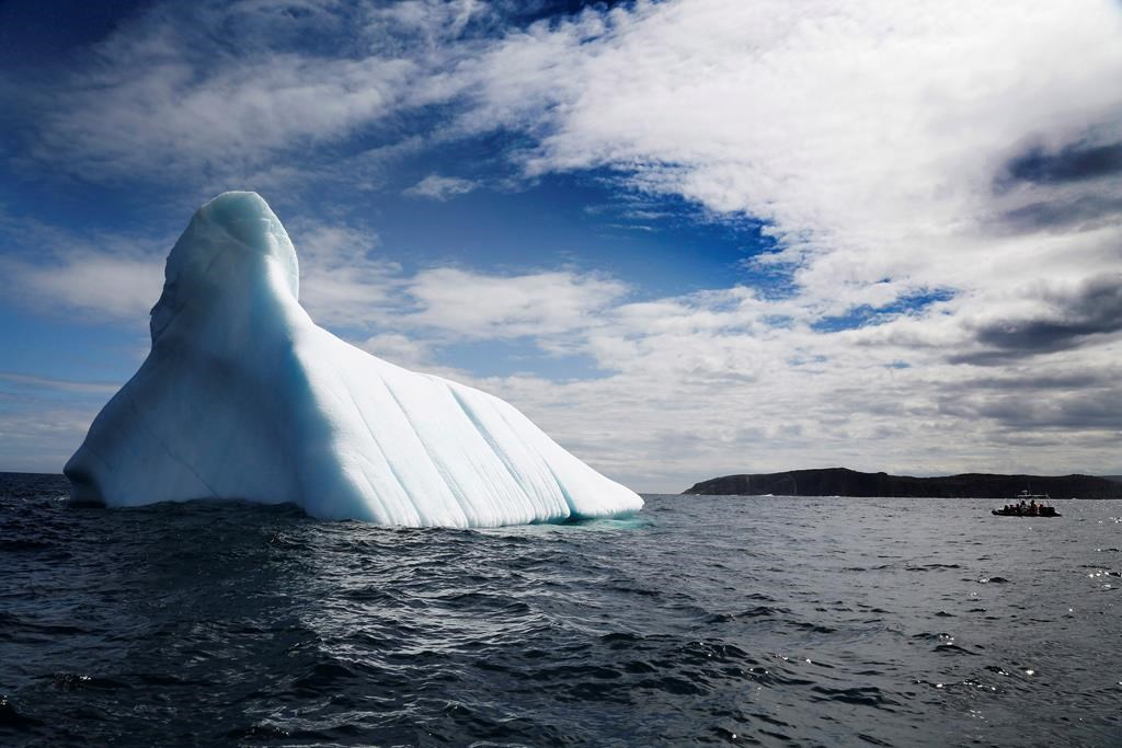 iceberg, Bonavista Bay, Newfoundland and Labrador,