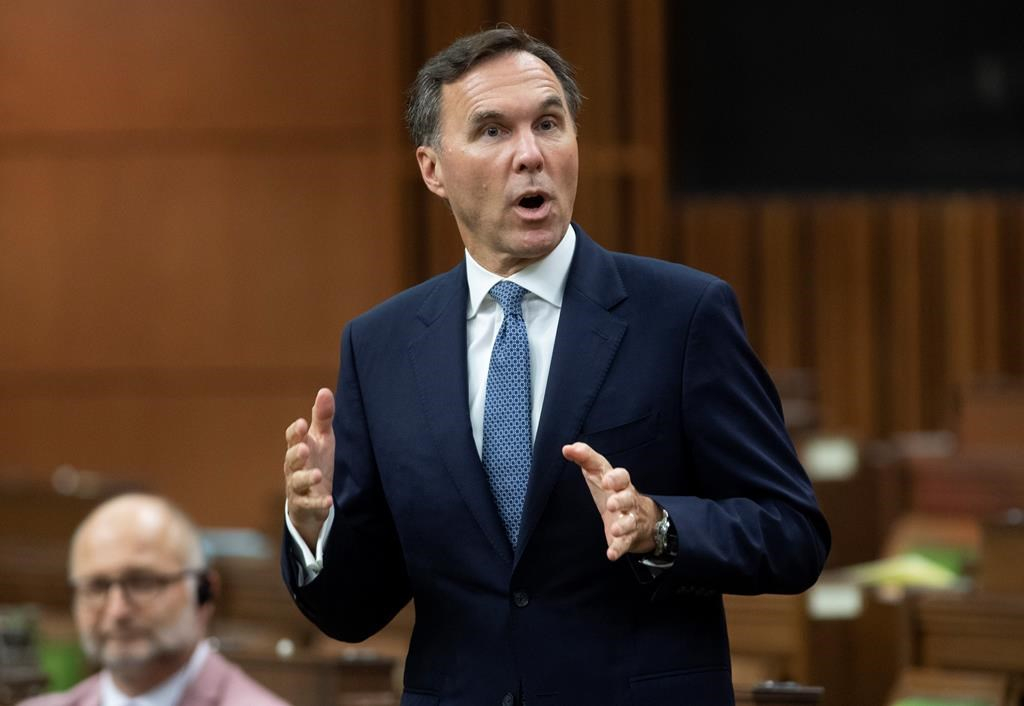 Finance Minister Bill Morneau,