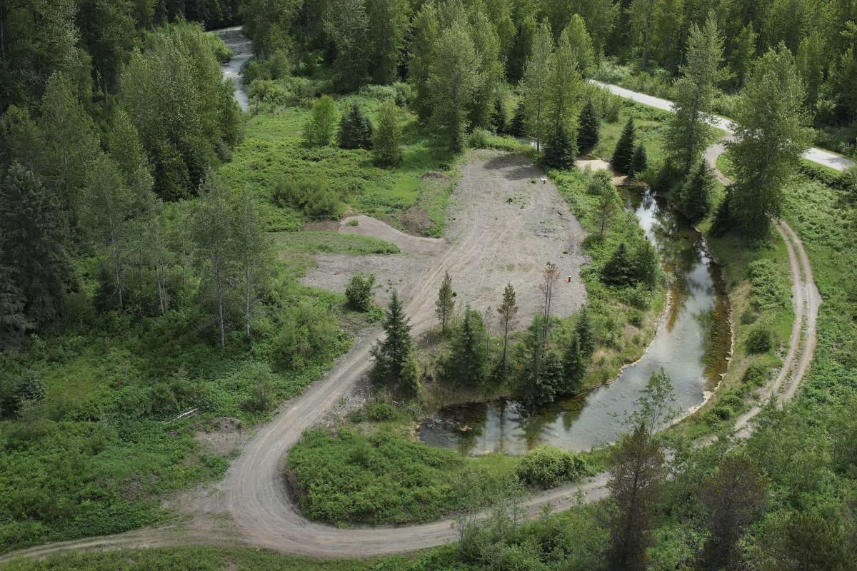 Gitanyow Nation 12' well production pump site which will be the primary source of water for hatchery. Photo submitted by the Gitanyow Hereditary Chiefs