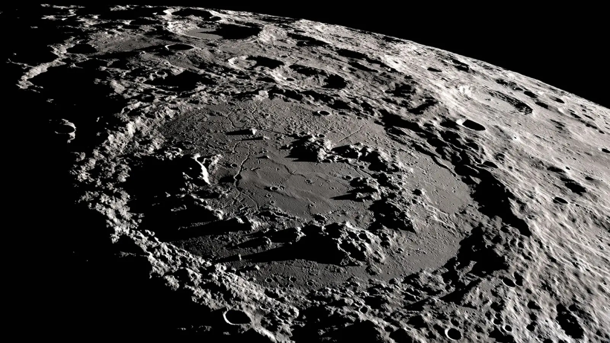 schrodinger basin, moon,