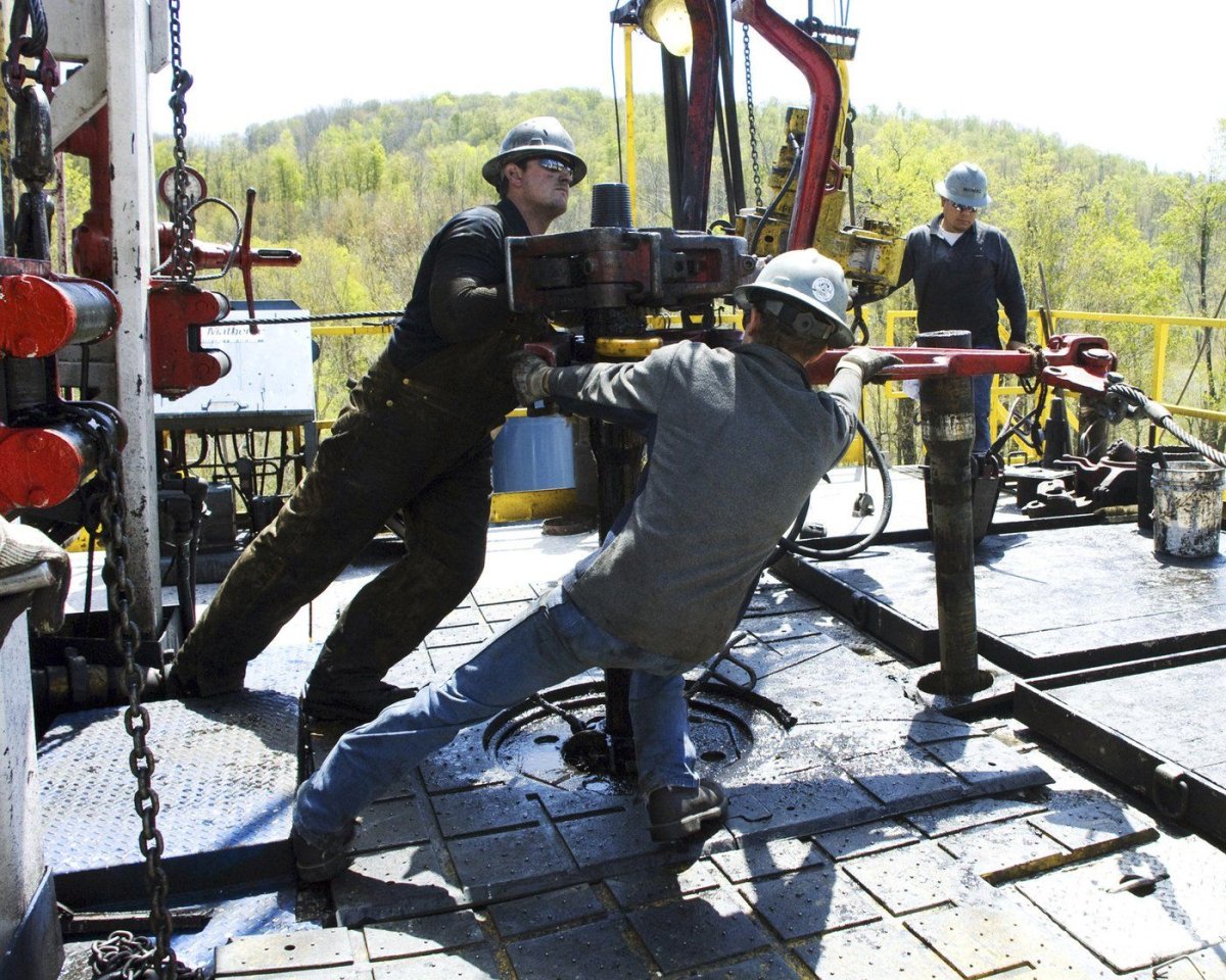 Chesapeake Energy natural gas well,