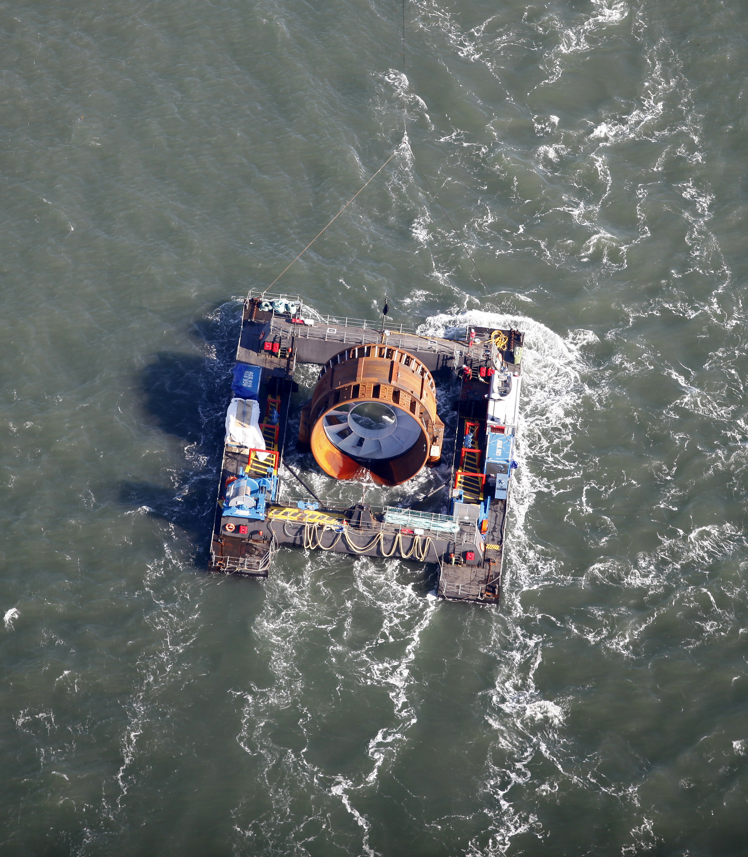 Tidal power companies test waters in Bay of Fundy for renewable energy